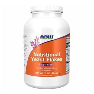 Nutritional Yeast Flakes - 284g Now Foods dsn_25672 фото