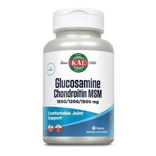 Glucosamine Chondroitin MSM - 60 tabs dsn_27929 фото