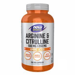 Arginine Citrulline 500mg/250mg - 240 vcaps dsn_25625 фото