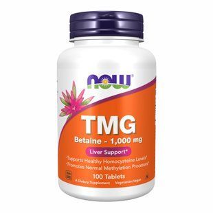 TMG 1000mg - 100 tabs Now Foods dsn_24650 фото