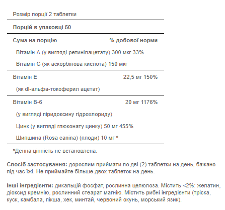 Zinc for Acne - 100 tab Puritans Pride dsn_14530 фото