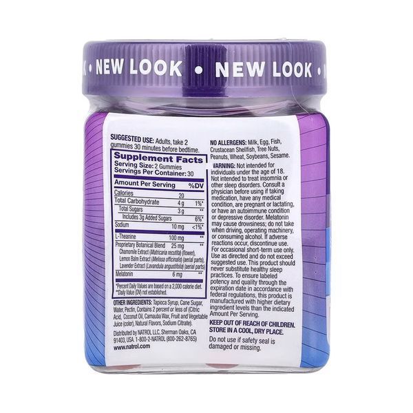 Natrol, MelatoninMax, для сна, голубика, 10 мг, 50 жевательных таблеток dsn_31446 фото
