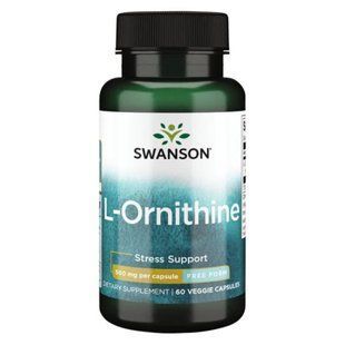 L-Ornithine 500mg - 60veg caps dsn_13341 фото