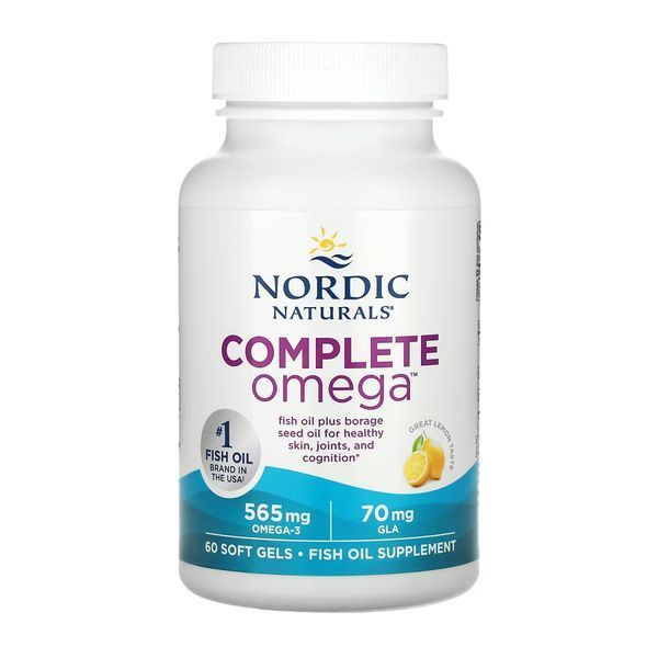 Complete Omega - 60 softgels Nordic Naturals dsn_31119 фото
