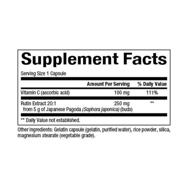 Rutin 250mg - 90 caps Natural Factors dsn_28881 фото