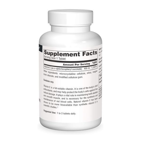 Vitamin E 400 IU D-Alpha Tocopherol - 50 tabs dsn_31371 фото