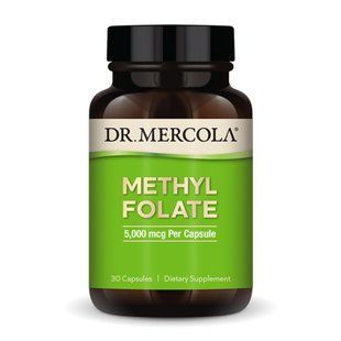 Метилфолат Dr. Mercola Methyl Folate 1000 мкг 30 капсул dsn_29080 фото