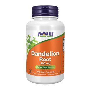 Dandelion Root 500 mg - 100 vcaps Now Foods dsn_27149 фото