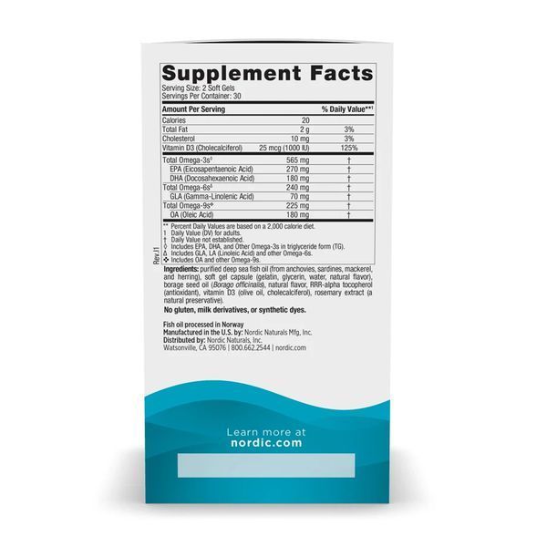 Complete Omega-D3 - 60 softgels dsn_31120 фото