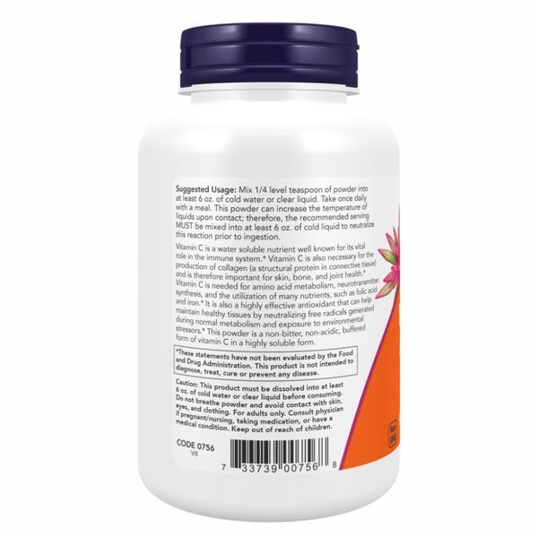 Magnesium Ascorbate, Now Foods, 227g Аскорбат Магнію Now Foods &mdash; Некислий Вітамін С dsn_25688 фото