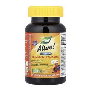 Alive! Children's Gummy Multivitamin Zero Sugar - 40 gummies dsn_31554 фото