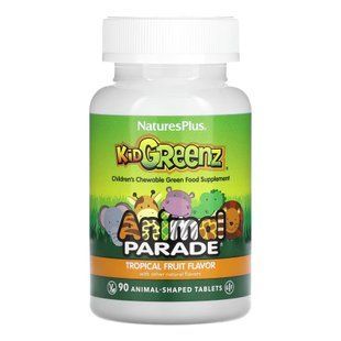 Animal Parade KidGreenz &ndash; 90 tabs Tropical Fruit Nature's Plus dsn_25792 фото