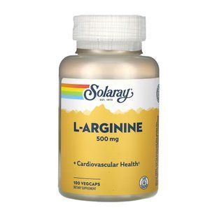 L-Arginine Free Form 500mg - 100 vcaps dsn_32124 фото