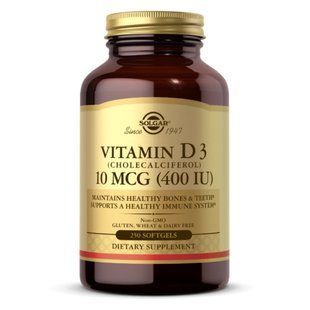 Vitamin D3 (Cholecalciferol) 10mcg (400 IU) - 250 Softgels dsn_25433 фото