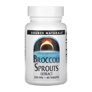 Broccoli Sprouts Extract 250mg - 60 tabs Source Naturals dsn_27333 фото