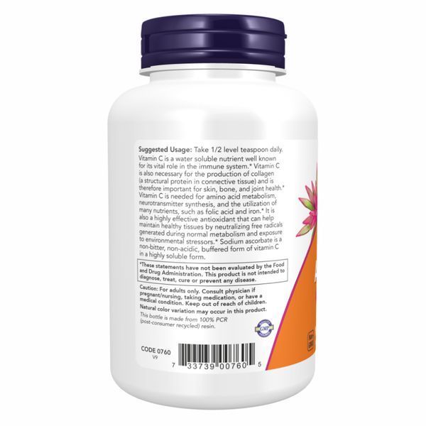 Аскорбат натрия, Sodium Ascorbate - 227g (8oz) dsn_24657 фото