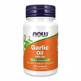 Garlic Oil 1500mg - 100 sgels dsn_18405 фото