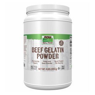 Желатин порошок яловичий Now Foods (Beef Gelatin Powder) 1,814 кг dsn_25623 фото
