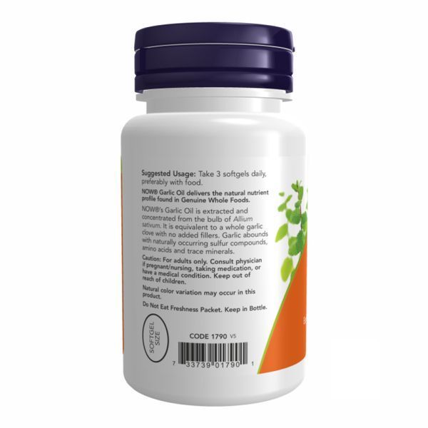 Garlic Oil 1500mg - 100 sgels dsn_18405 фото
