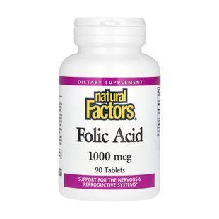 Folic Acid 1mg - 90 tabs dsn_30817 фото