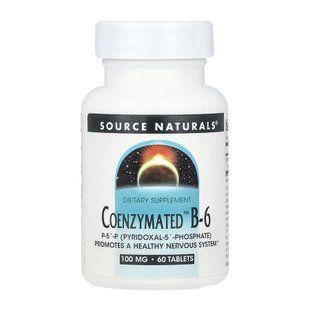 Coenzymated&trade; Vitamin B-6 100 mg - 60 tabs dsn_31365 фото