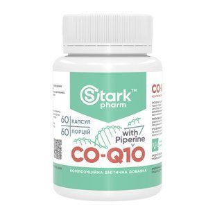 Stark CO-Q10 Coenzyme 50mg - 60 caps Stark Pharm dsn_8693 фото