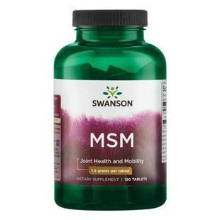 Ultra MSM 1500 mg - 120 Tabs dsn_13345 фото