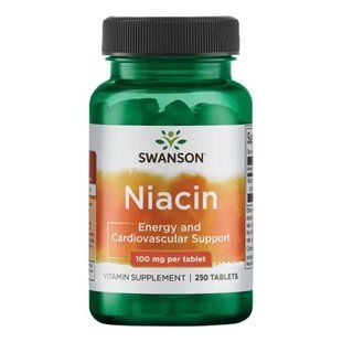 Niacin 100mg - 250tab dsn_9296 фото