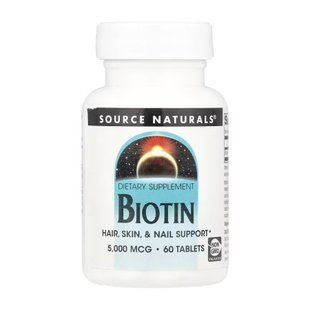 Biotin 5000mcg - 60 tabs dsn_29785 фото