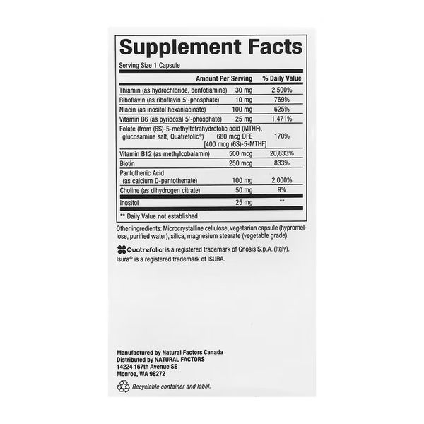 Метилфолат (BioCoenzymated Methylfolate) 1000 мкг 60 таблеток dsn_33196 фото