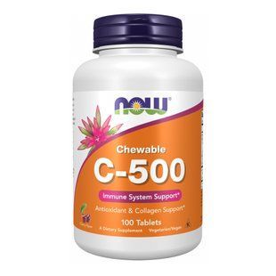Вітамін С 500 мг, Vitamin C-500 - 100 tabs Cherry dsn_28862 фото