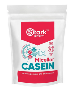Казеин, Stark Micellar Casein - 500g Banana dsn_2024-11-0890 фото