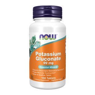 Potassium Gluconate 99mg - 100 tabs dsn_18379 фото