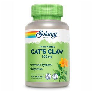 Cat's Claw 500mg - 100 vcaps Solaray dsn_23531 фото