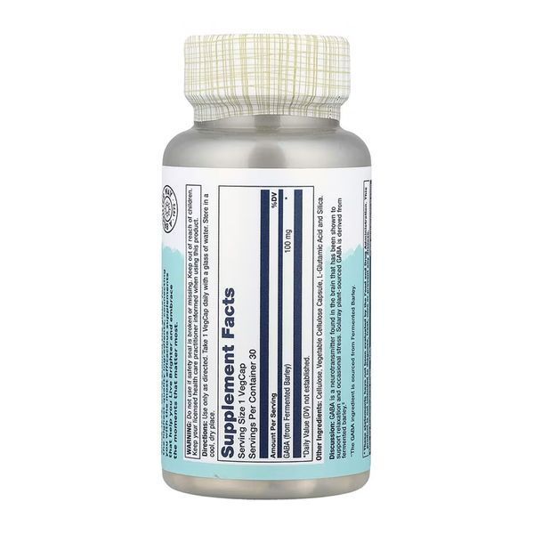 GABA 100mg - 30 caps dsn_33198 фото