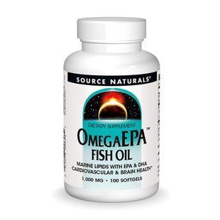 OmegaEPA&trade; Fish Oil 1000mg - 100 softgels Source Naturals dsn_30483 фото