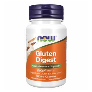 Ферменти для перетравлення глютена NOW Foods (Gluten Digest) 60 капсул dsn_25690 фото