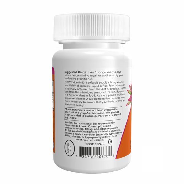 VIT D-3 10,000 IU - 120 sgels dsn_18330 фото