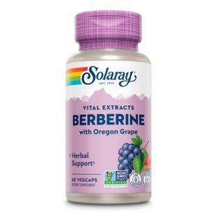 Berberine with Oregon Grape - 60 vcaps Solaray dsn_26904 фото