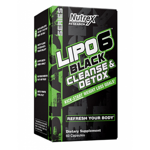 Lipo-6 Black Cleanse Detox - 60ct dsn_11366 фото