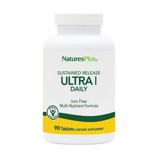 Мультивитамины и минералы, Ultra I, Nature's Plus, без железа, 90 таблеток dsn_30185 фото