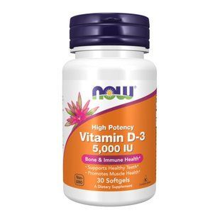 VIT D-3 5000 IU - 30 sgels dsn_28118 фото