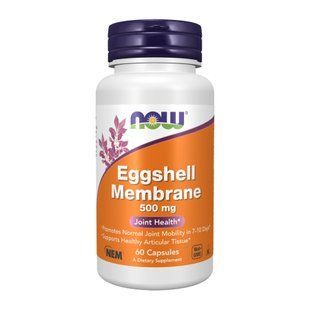 Мембрана яєчної шкаралупи Now Foods Eggshell Membrane 500 мг 60 капсул dsn_30208 фото