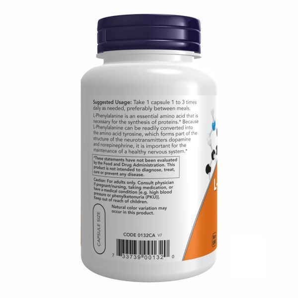 L-Phenylalanine 500mg - 120 vcaps dsn_18313 фото