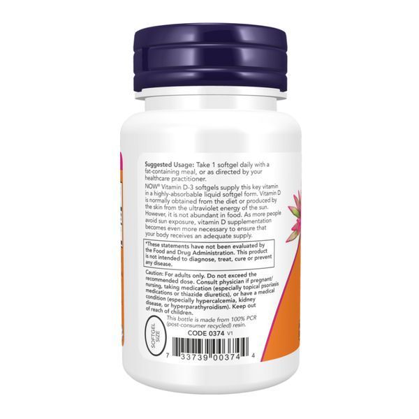 VIT D-3 5000 IU - 30 sgels dsn_28118 фото