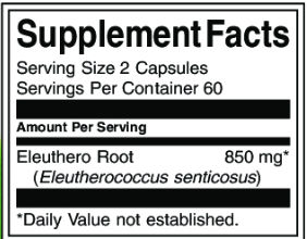 Eleuthero Root 425mg - 120 cap dsn_13338 фото